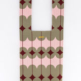Pistachio & Blush Abstract Print Maxi Shopper