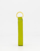 Leather Wrist Strap - Lime