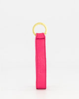 Leather Wrist Strap - Cerise Pink