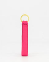 Leather Wrist Strap - Cerise Pink