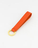 Leather Wrist Strap - Texas Orange