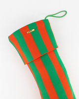 PRE-ORDER Red & Green Striped Christmas Stocking