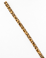 Medium Leather Strap in Cheetah Print