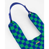 Short Leather Strap in Texas Blue